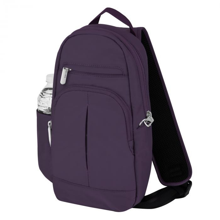 กระเป๋า Travelon 42953-Anti-Theft Classic Light Sling (Dark Purple)